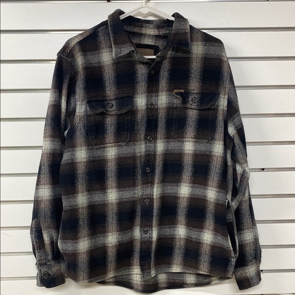 Orvis Other - Orvis heavyweight Men's‎ flannel large button up Plaid Shirt